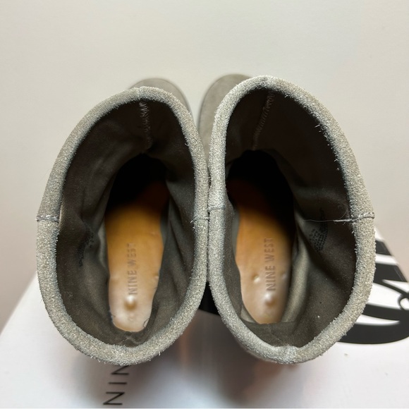 Nine West Vintage America Collection Ankle Boots — Taupe Suede Sz 6.5 - Picture 8 of 10